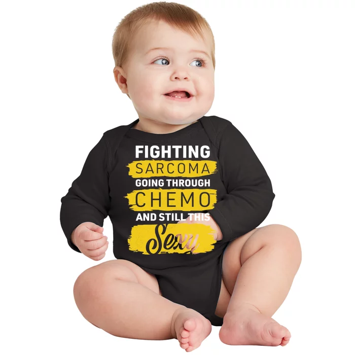 Fighting Sarcoma And Still Sexy Baby Long Sleeve Bodysuit