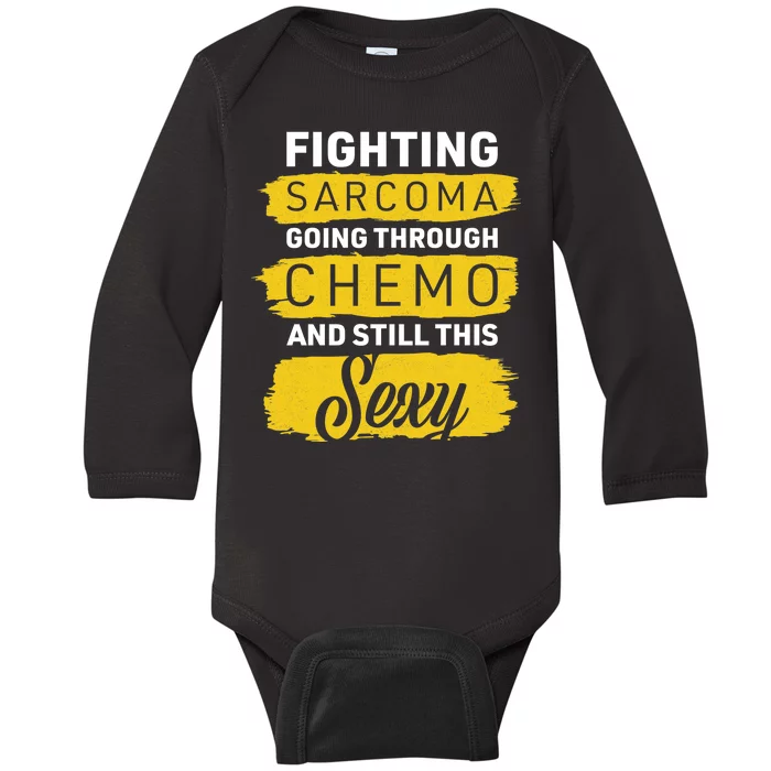 Fighting Sarcoma And Still Sexy Baby Long Sleeve Bodysuit