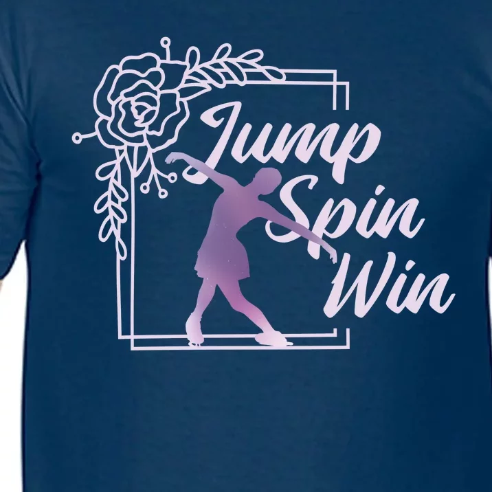 Figure Skating Jump Spin Win Comfort Colors T-Shirt