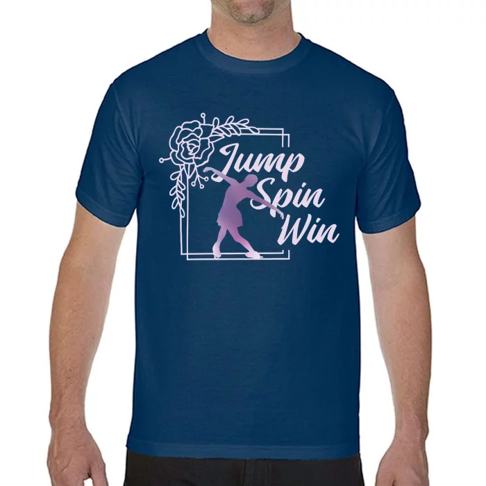 Figure Skating Jump Spin Win Comfort Colors T-Shirt