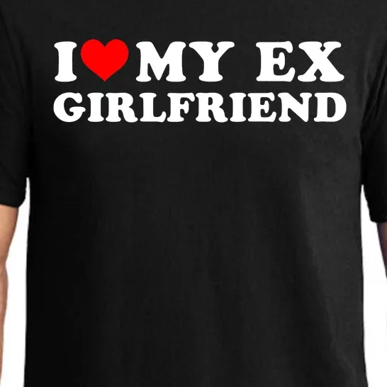 Funny I Heart My Ex GF I Love My Ex Girlfriend Pajama Set