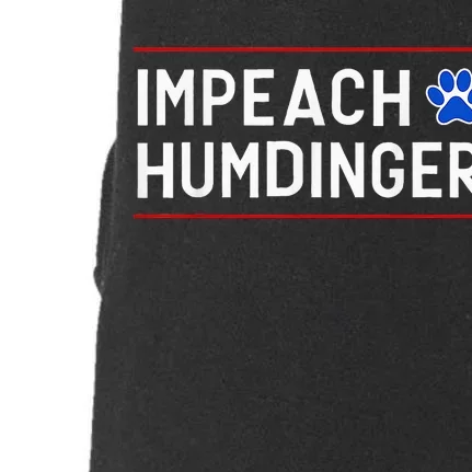 Funny Impeach Humdinger Doggie 3-End Fleece Hoodie