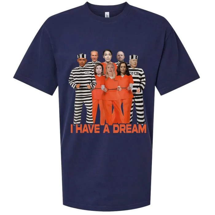 Funny I Have A Dream Sueded Cloud Jersey T-Shirt