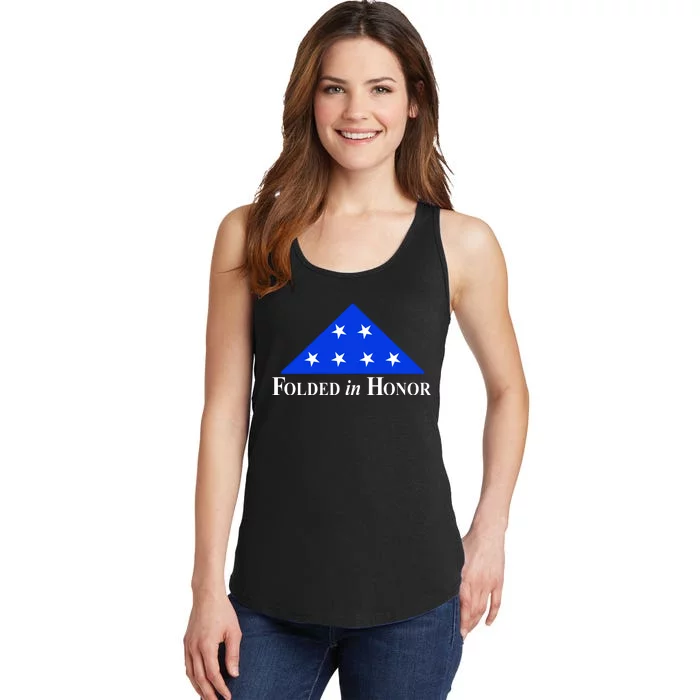 Folded In Honor Ladies Essential Tank