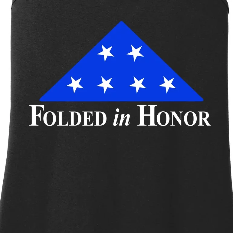 Folded In Honor Ladies Essential Tank