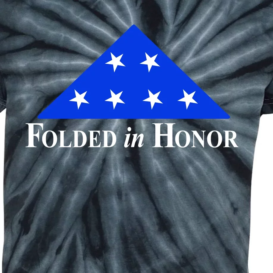 Folded In Honor Kids Tie-Dye T-Shirt