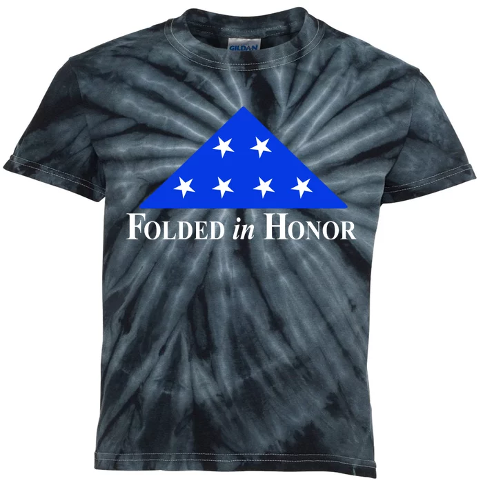 Folded In Honor Kids Tie-Dye T-Shirt