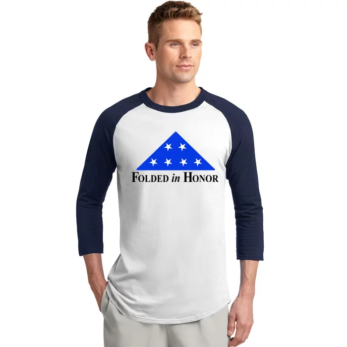 Folded In Honor Baseball Sleeve Shirt