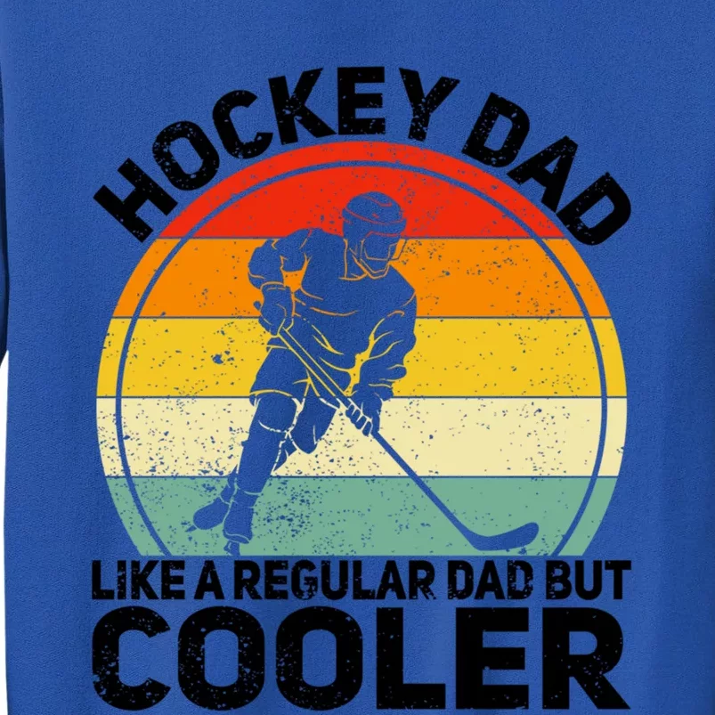 Funny Ice Hockey Dad Retro Novelty For Hockey Player Coach Cute Gift Sweatshirt