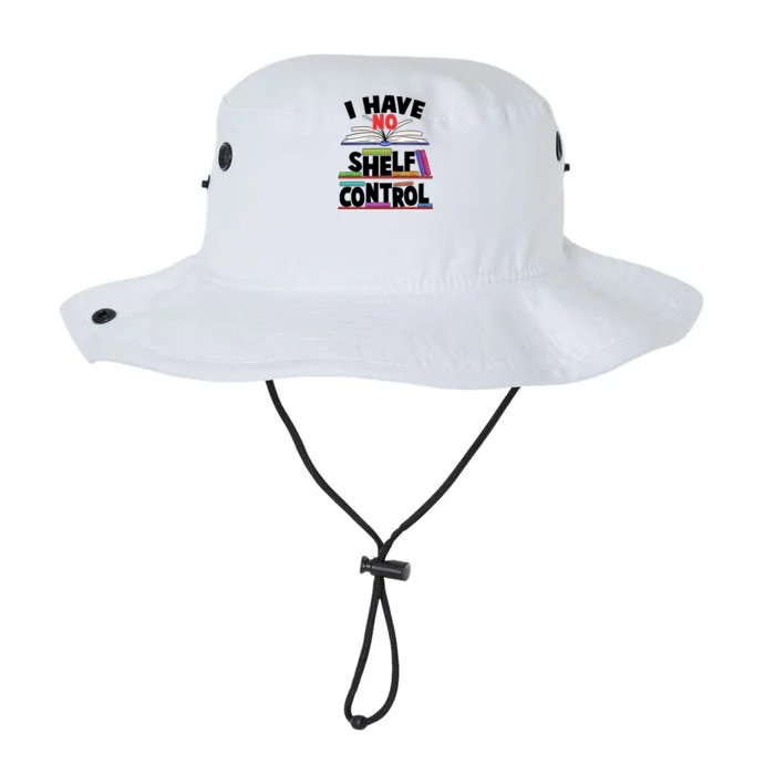 Funny I Have No Shelf Control Reading Fan Book Lover Legacy Cool Fit Booney Bucket Hat