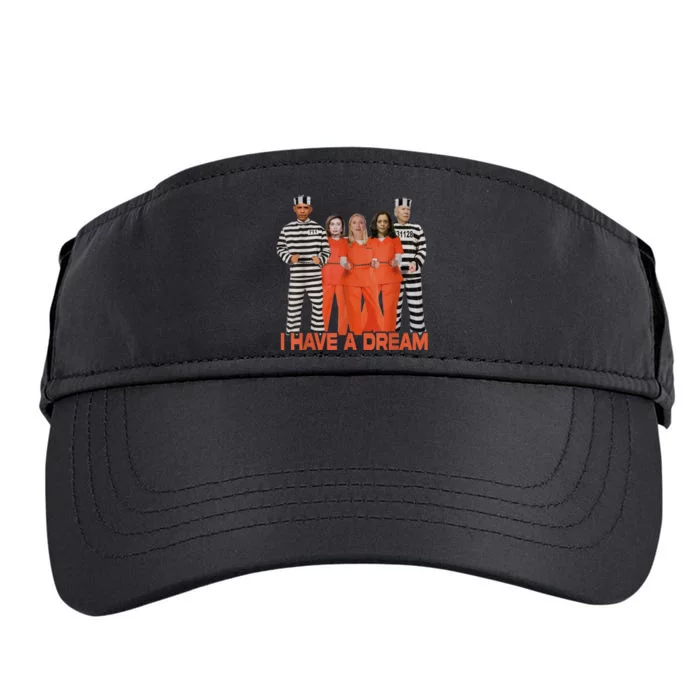 Funny I Have A Dream Adult Drive Performance Visor