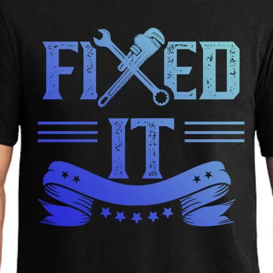 Fixed It Handy Mr Fix It Repair Fixing Tinkerer Gift Pajama Set