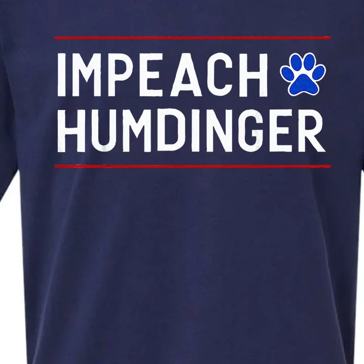 Funny Impeach Humdinger Sueded Cloud Jersey T-Shirt