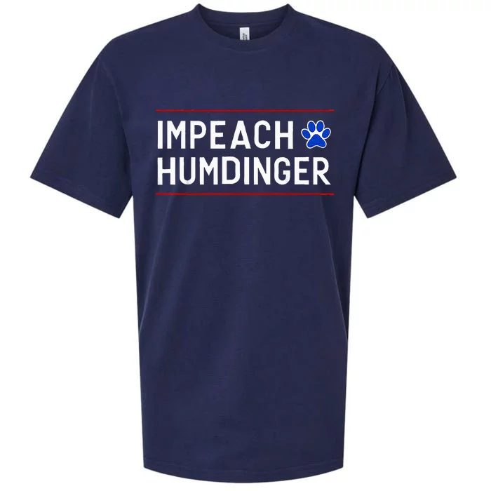 Funny Impeach Humdinger Sueded Cloud Jersey T-Shirt