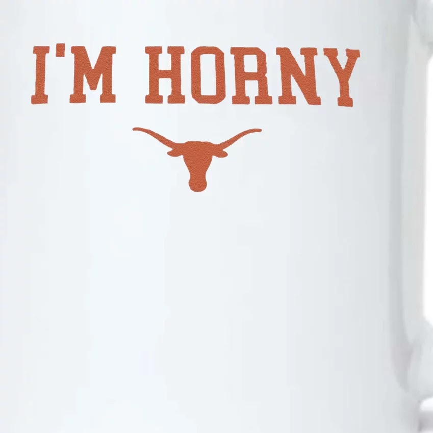 Funny I’M Horny Texas Black Color Changing Mug