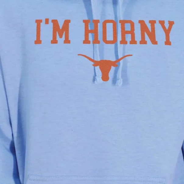 Funny I’M Horny Texas Unisex Surf Hoodie