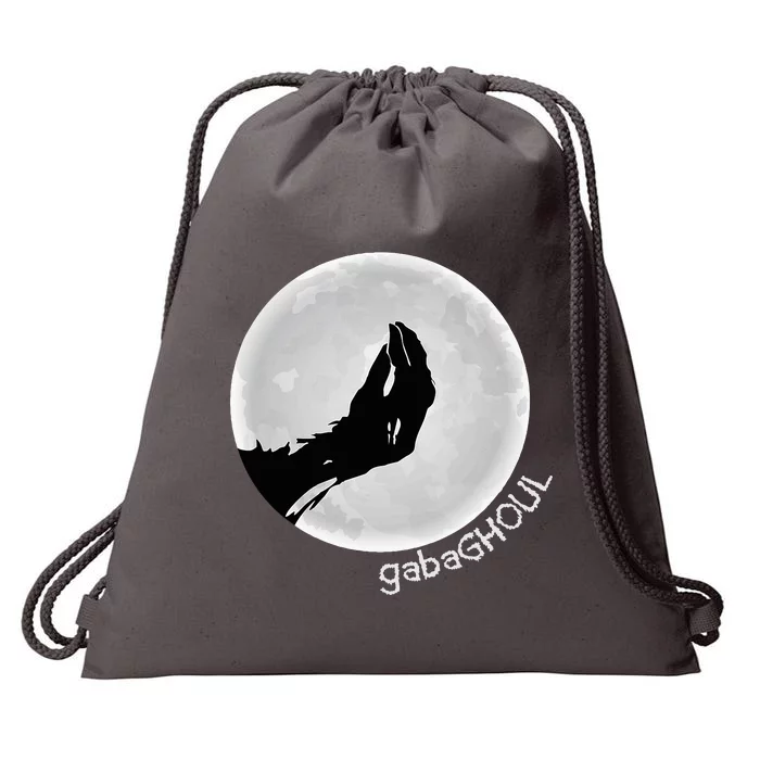 Funny Italian Halloween Ghoul Drawstring Bag