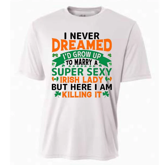 Funny Irish Husband St PatrickS Day Cooling Performance Crew T-Shirt