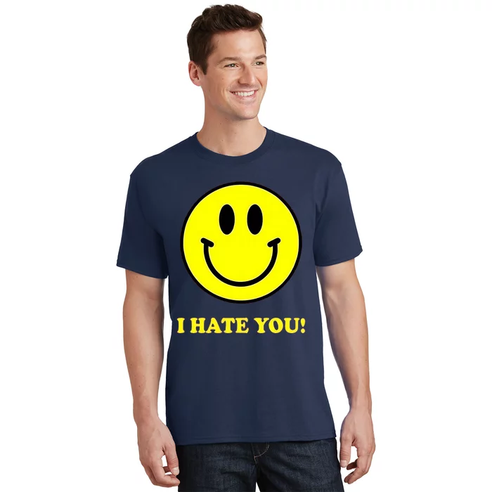 Funny I Hate You Emoji Shirt I Hate U Shirt I Hate U Emoji T-Shirt