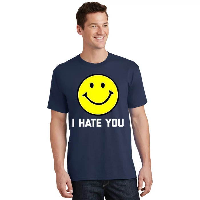 Funny I Hate You Emoji Shirt I Hate U Shirt I Hate U Emoji T-Shirt