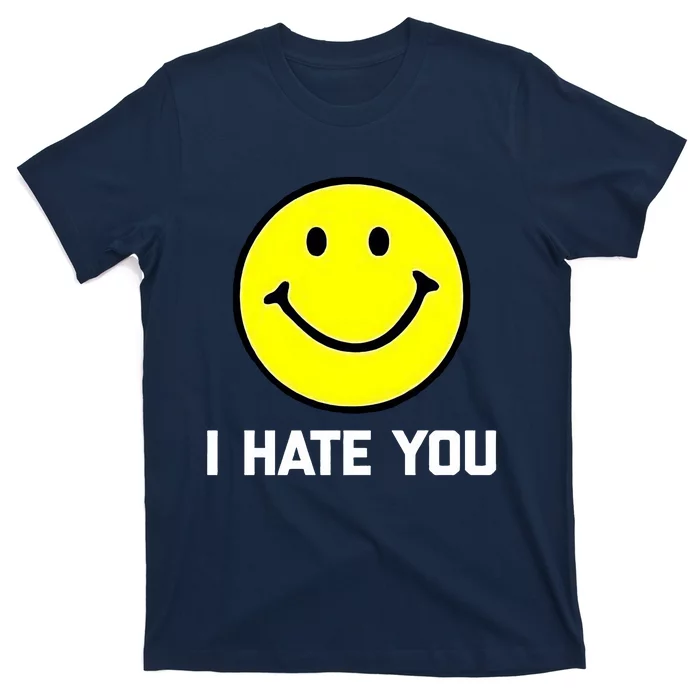 Funny I Hate You Emoji Shirt I Hate U Shirt I Hate U Emoji T-Shirt