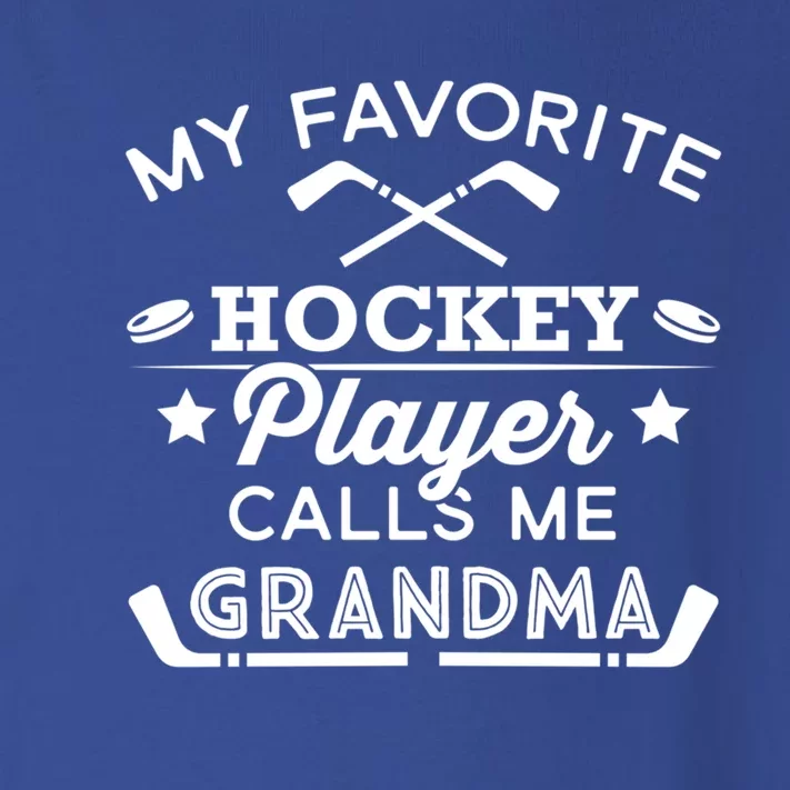 Favorite Ice Hockey Player Gift For Grandma Meaningful Gift Toddler Long Sleeve Shirt