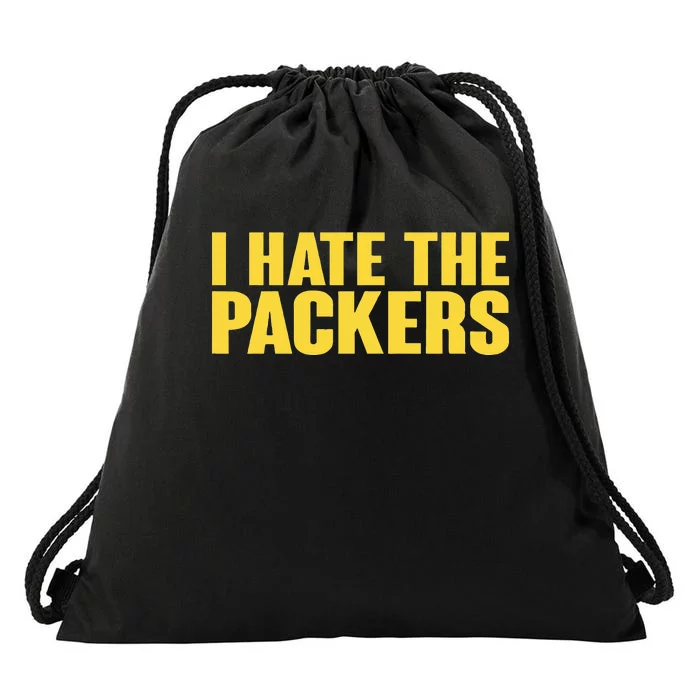 Funny I Hate The P.Acker Drawstring Bag