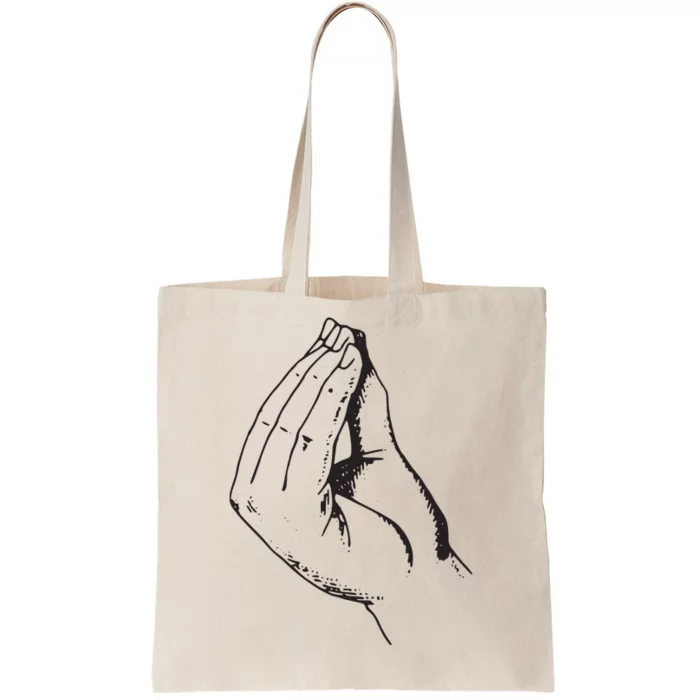 Funny Italian Hand Gesture What Tote Bag