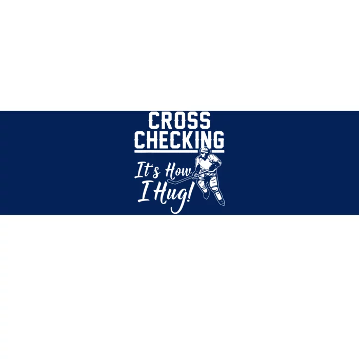 Funny Ice Hockey Gift For Cool Game Player Bumper Sticker