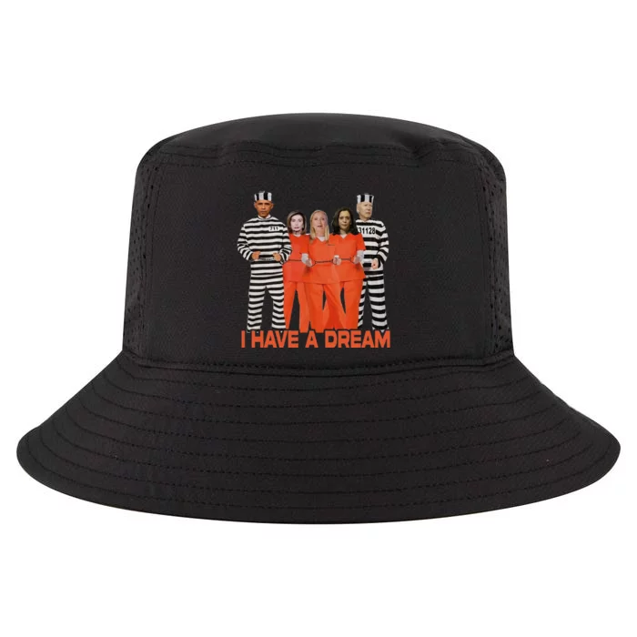 Funny I Have A Dream Cool Comfort Performance Bucket Hat