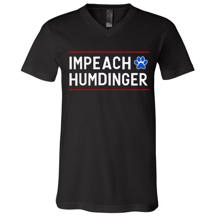 Funny Impeach Humdinger Tee V-Neck T-Shirt