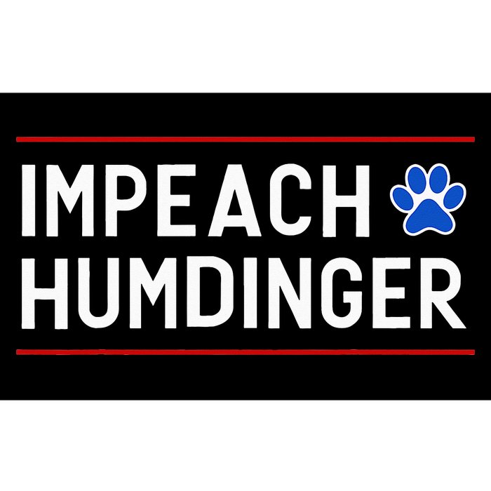 Funny Impeach Humdinger Tee Bumper Sticker