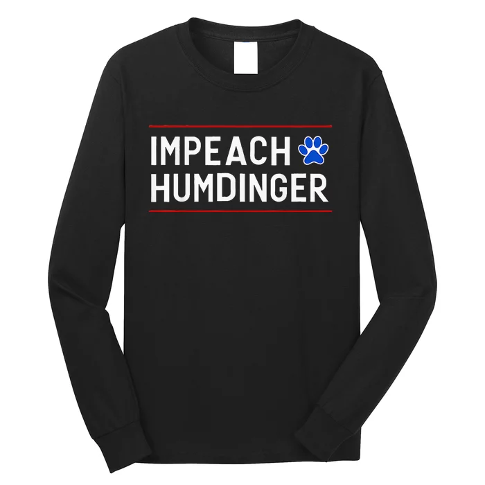 Funny Impeach Humdinger Cute Long Sleeve Shirt