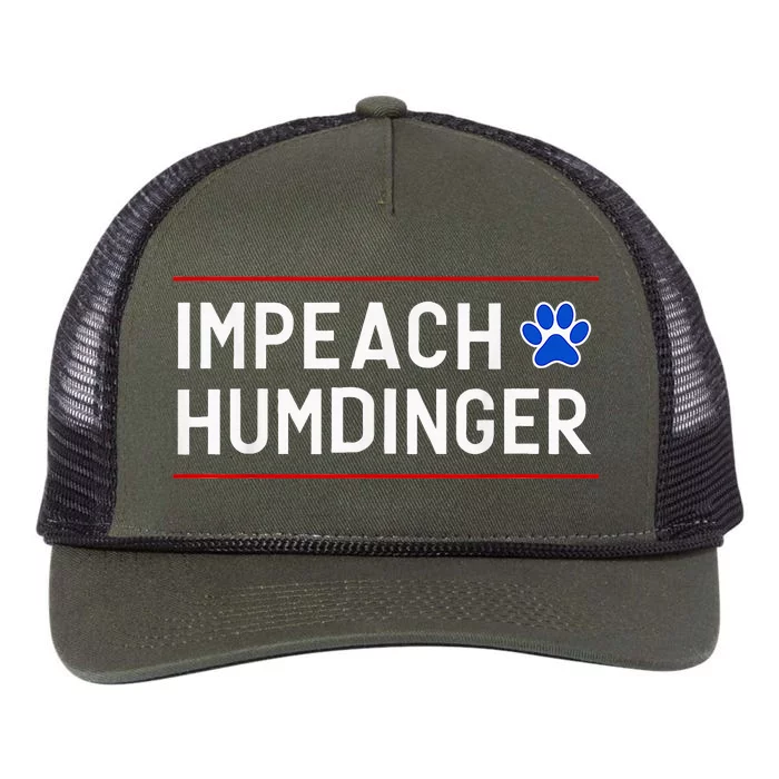 Funny Impeach Humdinger Cute Retro Rope Trucker Hat Cap