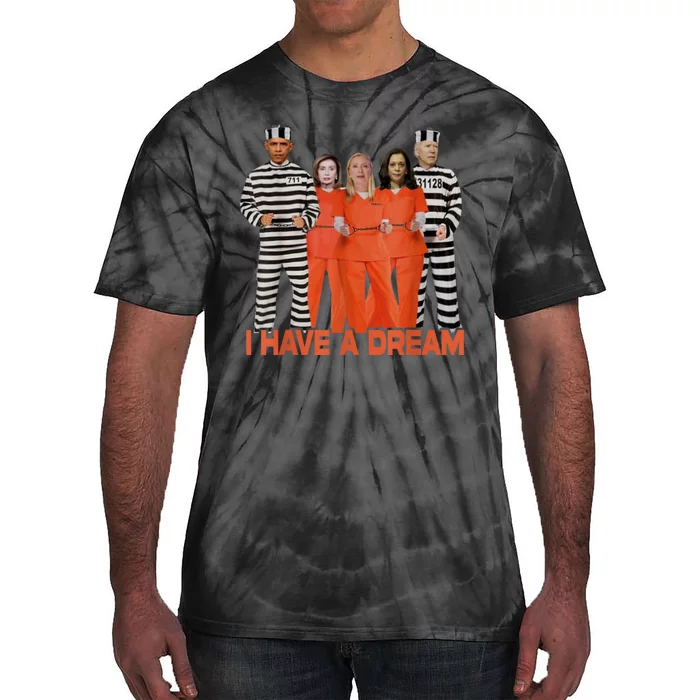 Funny I Have A Dream Tie-Dye T-Shirt