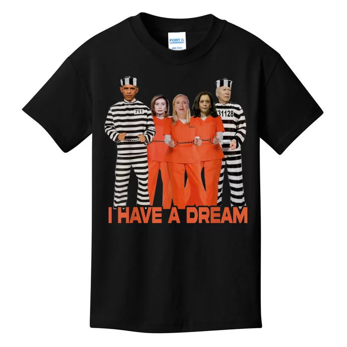 Funny I Have A Dream Kids T-Shirt