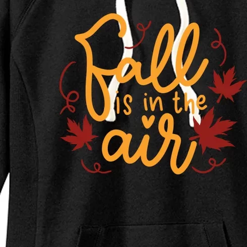 Fall Is In The Air Nature Cute Women's Fleece Hoodie