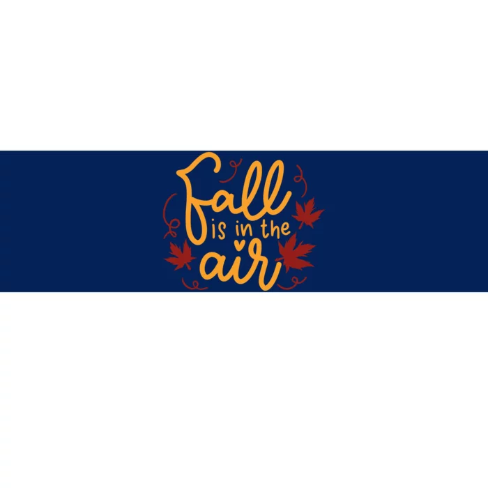 Fall Is In The Air Nature Cute Bumper Sticker