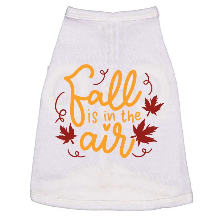 Fall Is In The Air Nature Cute Doggie Tank