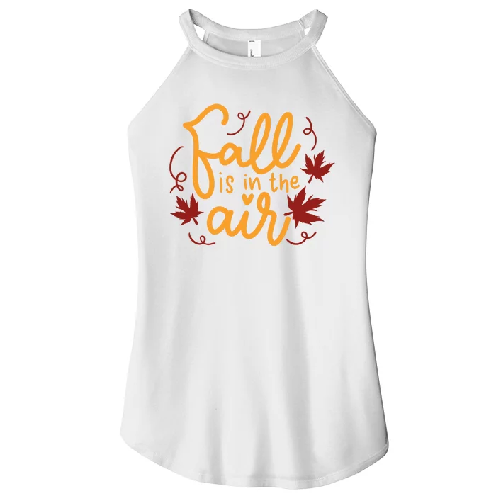 Fall Is In The Air Nature Cute Women’s Perfect Tri Rocker Tank