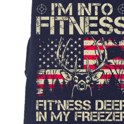 Funny I'm Into Fitness Hunting Doggie 3-End Fleece Hoodie