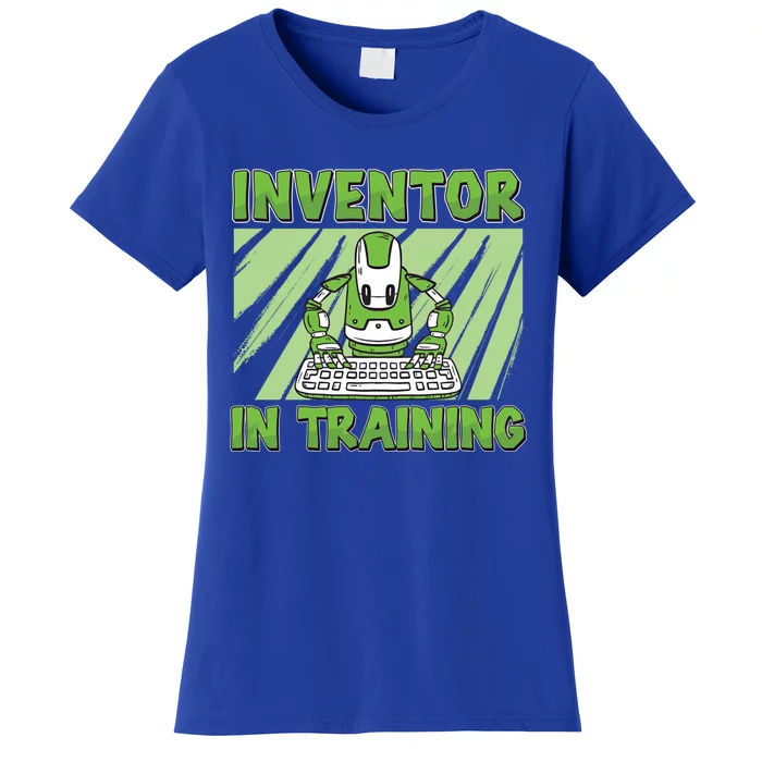 Funny Inventor In Training Future Robotics Engineer Cool Gift Women's T-Shirt