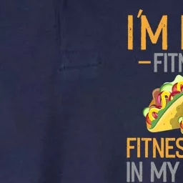 Funny I'm Into Fitness Fitness Taco In My Mouth Tank Top Softstyle Adult Sport Polo