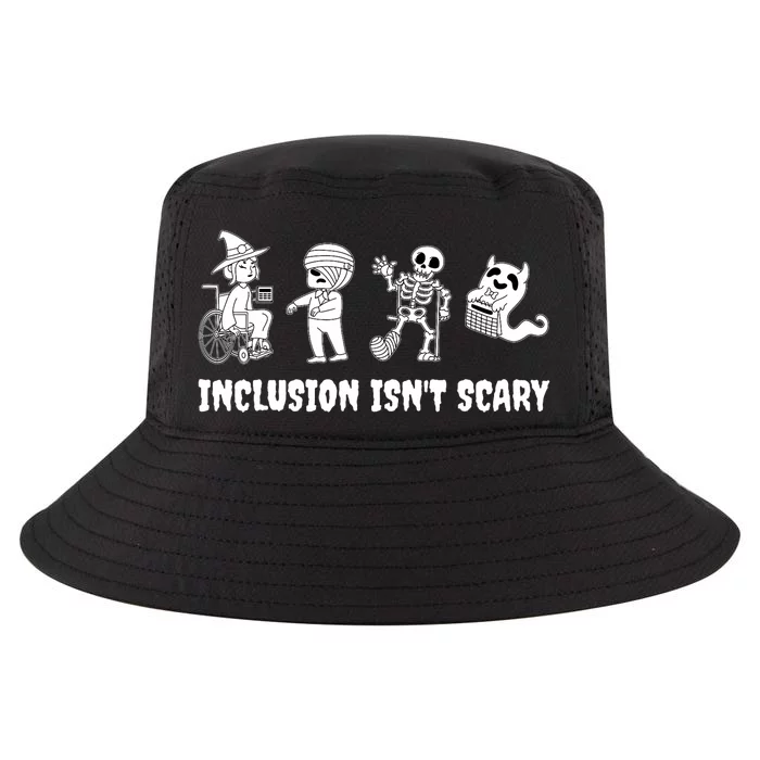 Funny Inclusion IsnT Scary Teacher Halloween 2024 Cool Comfort Performance Bucket Hat