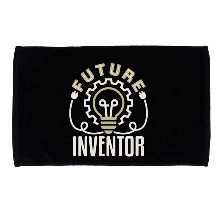 Future Inventor Inventing Innovator Artificial Intelligence Gift Microfiber Hand Towel