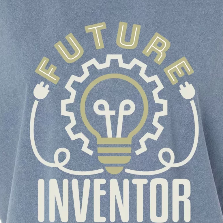 Future Inventor Inventing Innovator Artificial Intelligence Gift Garment-Dyed Women's Muscle Tee