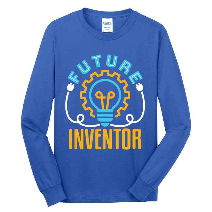 Future Inventor Inventing Innovator Creator Lightbulb Meaningful Gift Tall Long Sleeve T-Shirt