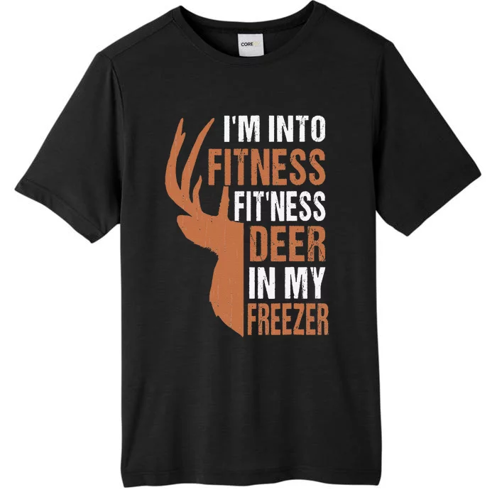 Funny IM Into Fitness FitNess Deer In My Freezer ChromaSoft Performance T-Shirt