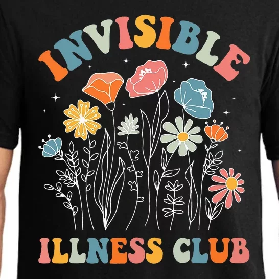 Flower Invisible Illness Club Chronic Illness Awareness Pajama Set