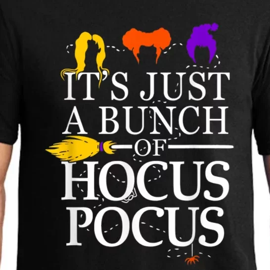 Funny It's Just A Bunch Of Hocus Pocus Halloween Pajama Set